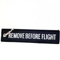 Haft "REMOVE BEFORE FLIGHT"