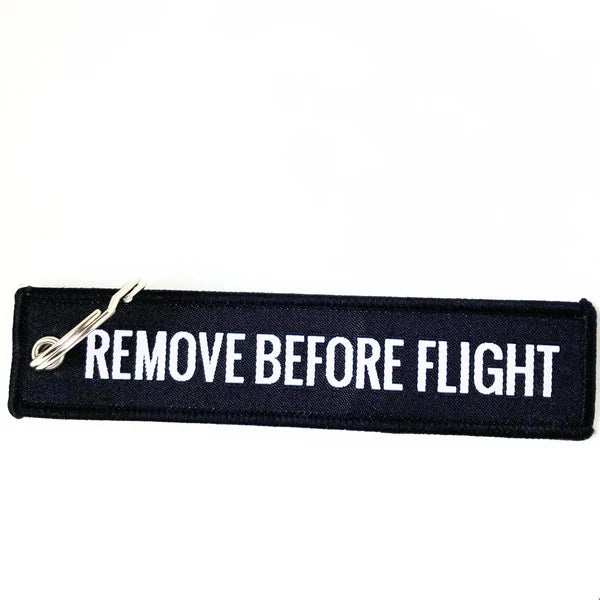 Haft "REMOVE BEFORE FLIGHT"