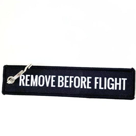 Haft "REMOVE BEFORE FLIGHT"
