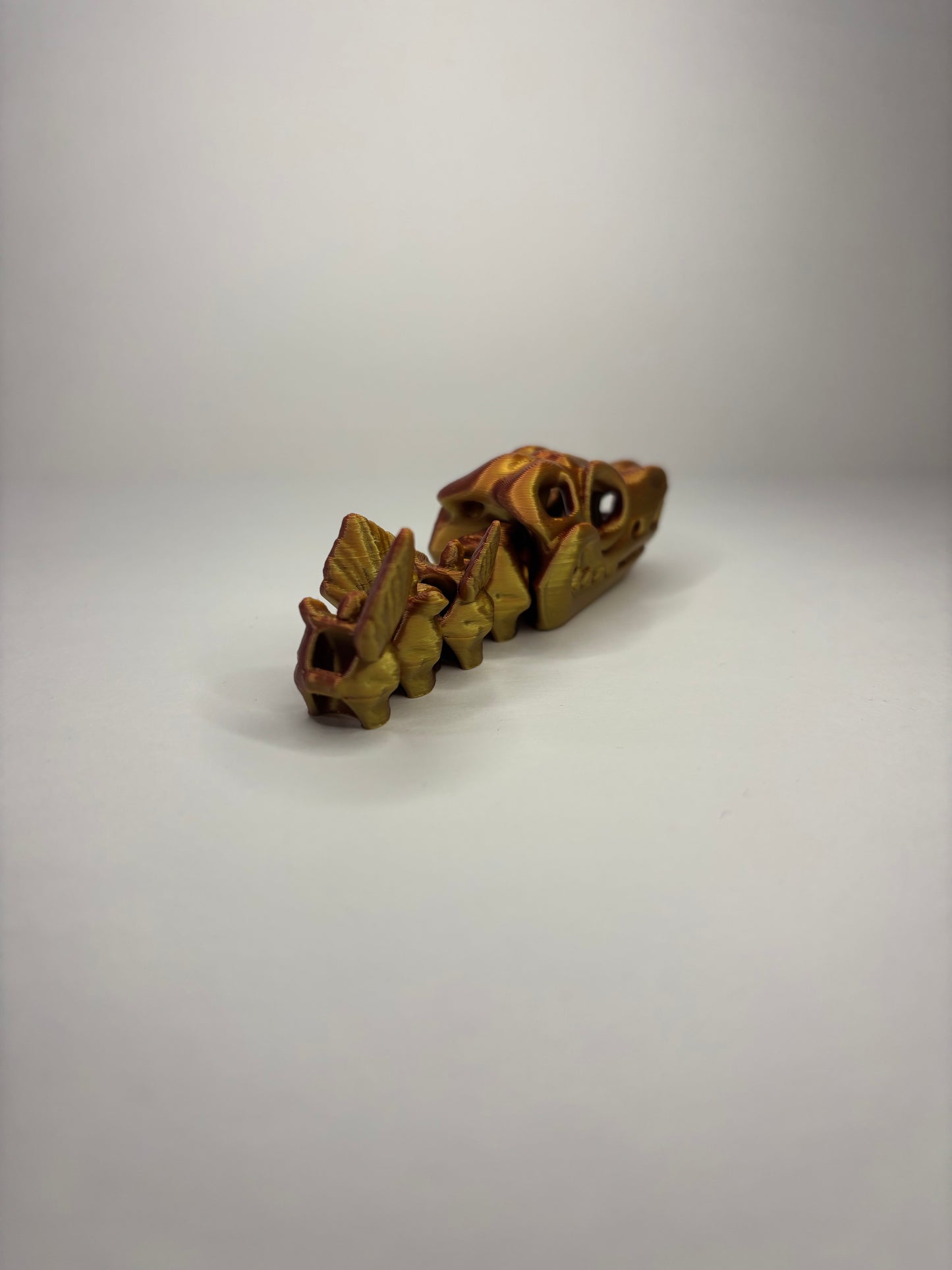 Czaszka T-Rex - Gold-Copper