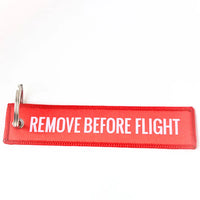 Haft "REMOVE BEFORE FLIGHT"